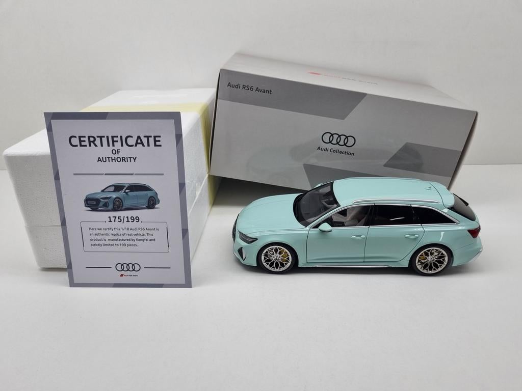 KiloWorks
Audi RS6 C8 Avant
1/199
1:18 Nieuw, Hobby en Vrije tijd, Modelauto's | 1:18, Ophalen of Verzenden, Nieuw, Auto