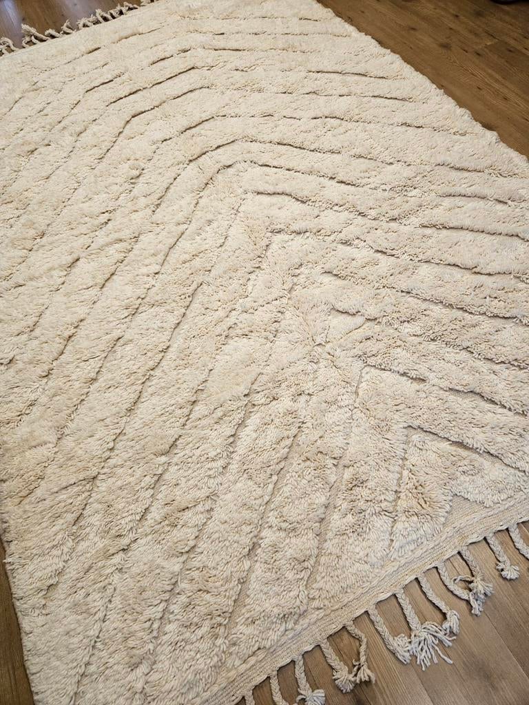 Handgeknoopt oosters tapijt Beni Mrirt 293x193, Info@SlatsAntiek.nl, 150 tot 200 cm, Vof Slats Antiek, Ophalen of Verzenden