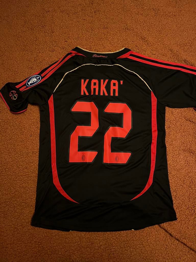 Kaka AC Milan retro voetbalshirt maat M, Sport en Fitness, Voetbal, Ophalen of Verzenden, Zo goed als nieuw, Shirt