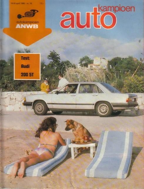 Autokampioen 16 1980 : Audi 200 5T - Talbot Solara - Opel, Ophalen of Verzenden, Gelezen, Algemeen