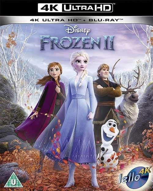 Blu-ray 4K: Disney's Frozen 2 (2019 Kristen Bell)SC nietNLOG, Cd's en Dvd's, Blu-ray, Ophalen of Verzenden, Zo goed als nieuw