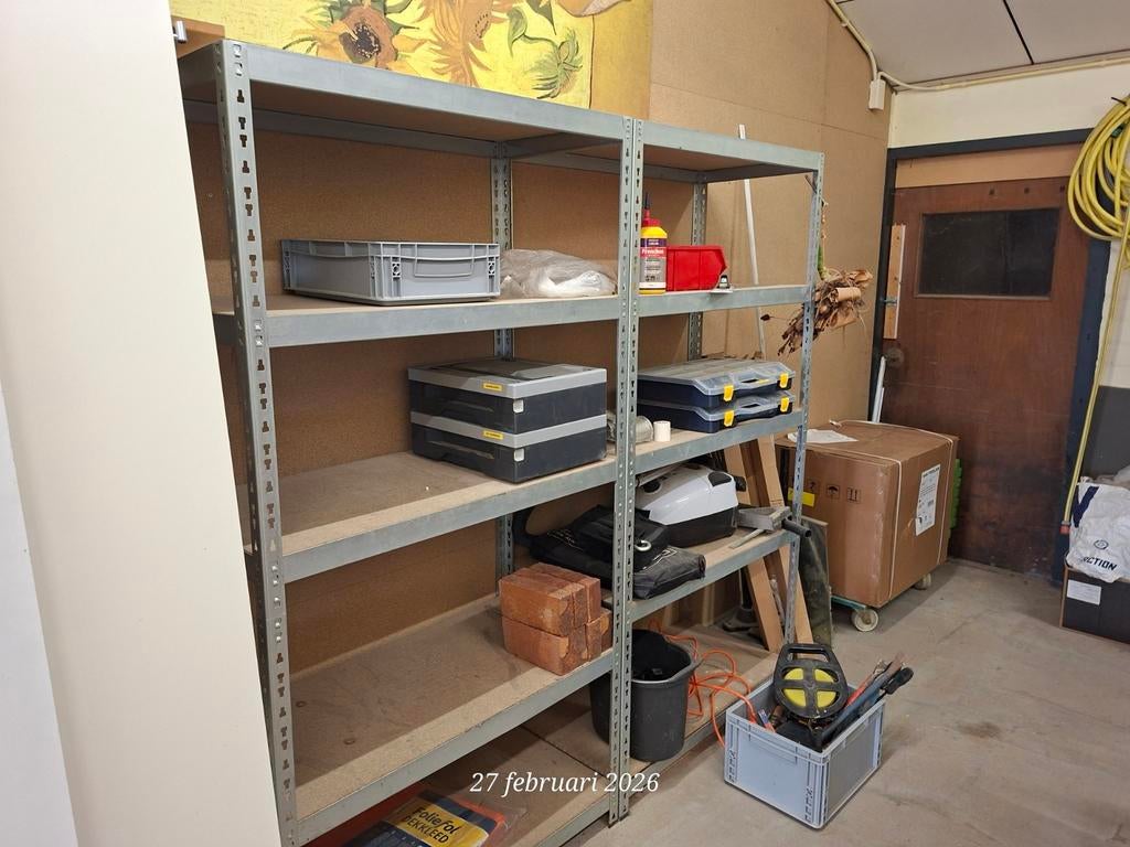 Magazijnstelling 6 stuks opbergrek, Ophalen, Gebruikt