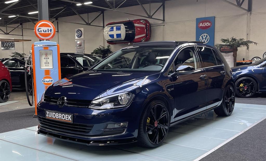 Volkswagen Golf 1.4 TSI PANO! Maxton! Clima! Navi!, Gebruikt, 4 cilinders, Blauw, Origineel Nederlands