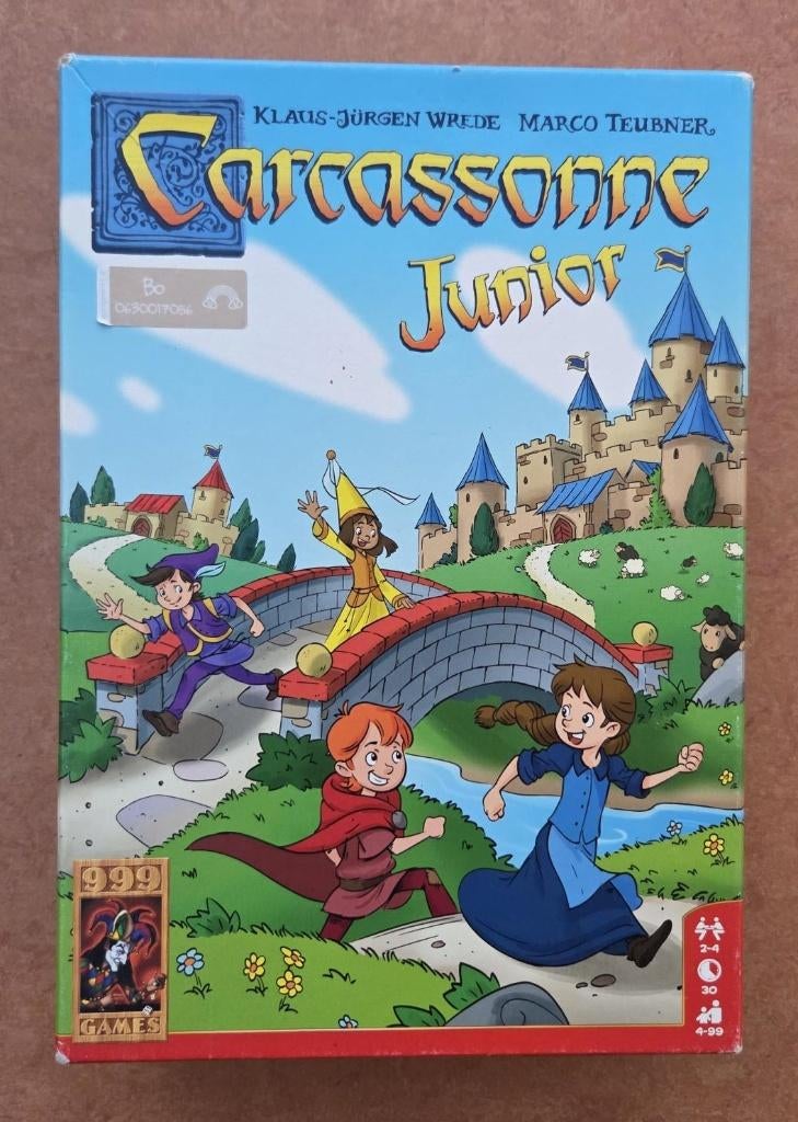 Carcassonne junior van 999, Ophalen of Verzenden, Zo goed als nieuw, 999 Games