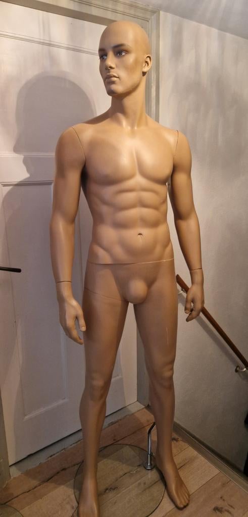 Paspop mannenpop, Ophalen