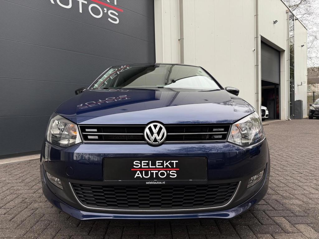 Volkswagen Polo 1.2 TSI Match 90 Pk Panoramadak/Airco/Cruise, Voorwielaandrijving, Gebruikt, Zwart, 4 cilinders