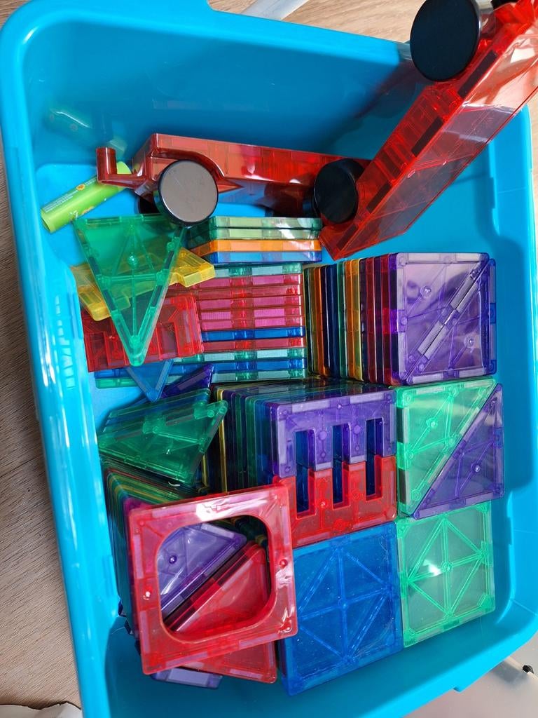 Magnetische blokken, Ophalen, Zo goed als nieuw