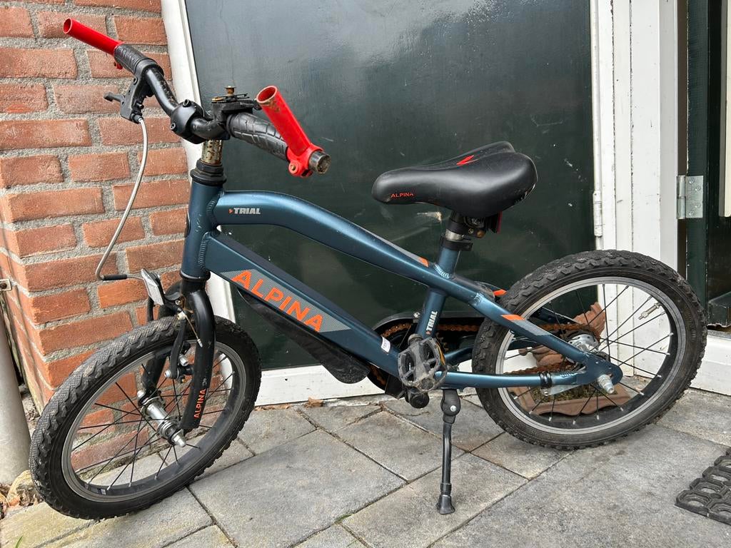 Kinderfiets, Ophalen, Staal, Minder dan 16 inch, Voetsteunen