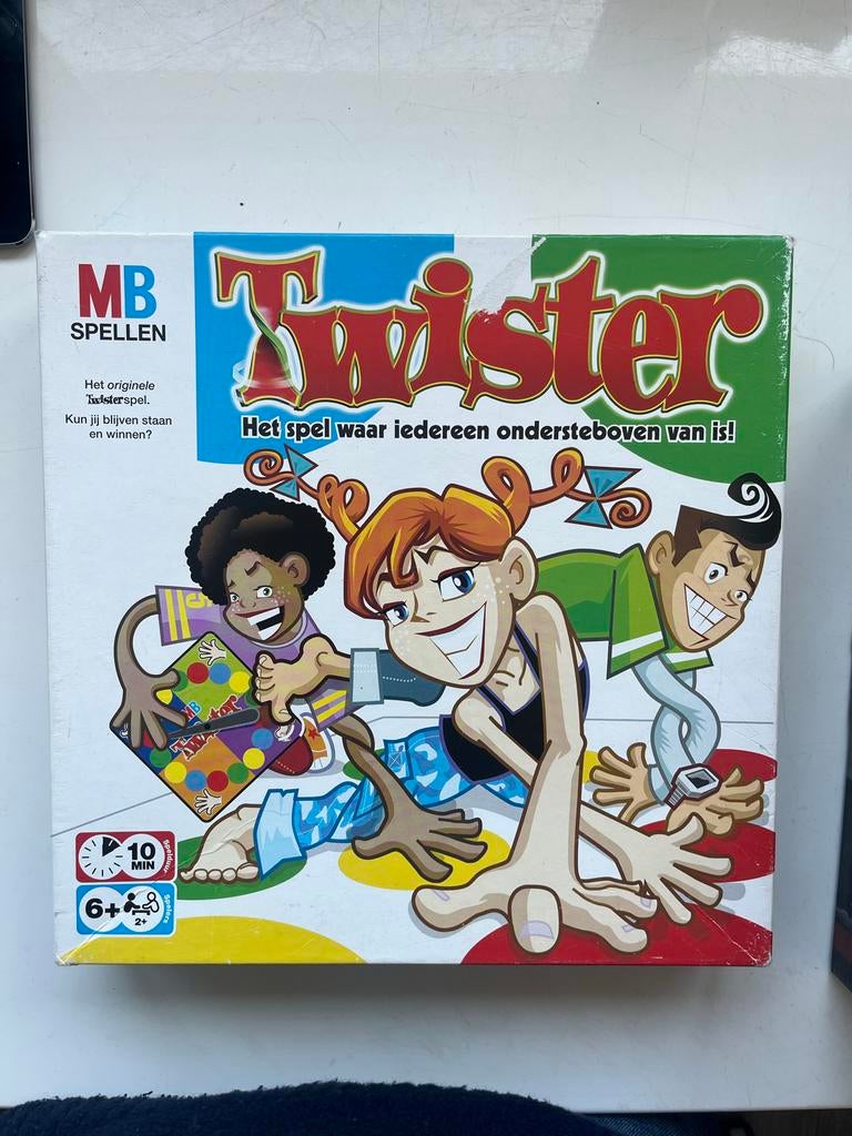 Twister spel - Gebruikt maar in goede staat, Drie of vier spelers, Ophalen of Verzenden, Gebruikt