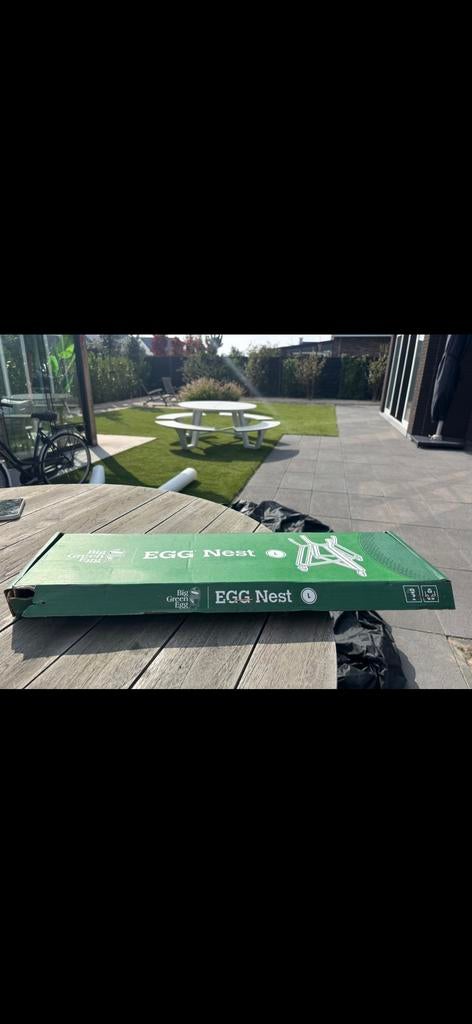 Big Green Egg Nest L nieuw in doos, Ophalen, Nieuw