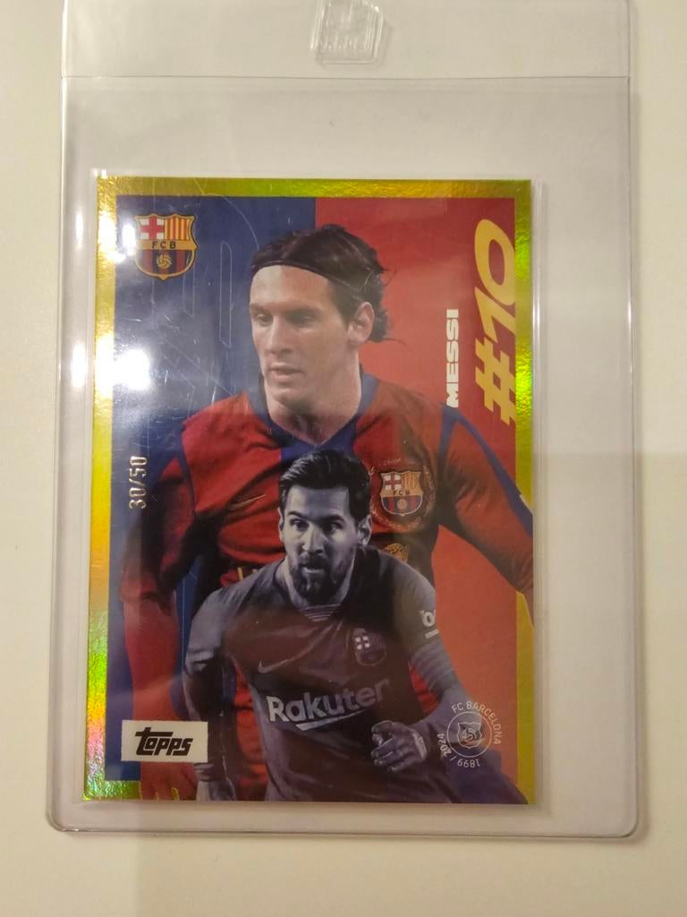 Lionel Messi /50 barcelona team set, Ophalen of Verzenden, Nieuw, Plaatje