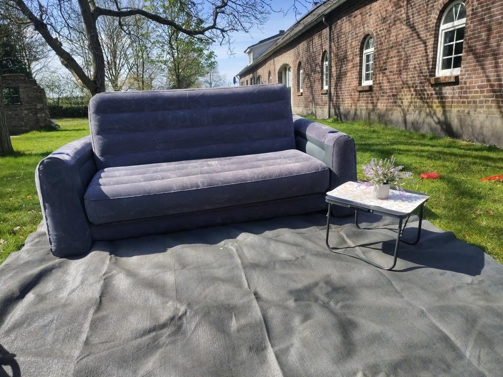 Opblaasbare bank, Ophalen, Zo goed als nieuw, Campingmeubel-accessoire