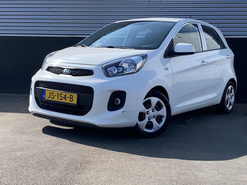 Kia Picanto 1.0 CVVT EconomyPlusLine Airconditioning, centra, Voorwielaandrijving, Stof, Gebruikt, Euro 6