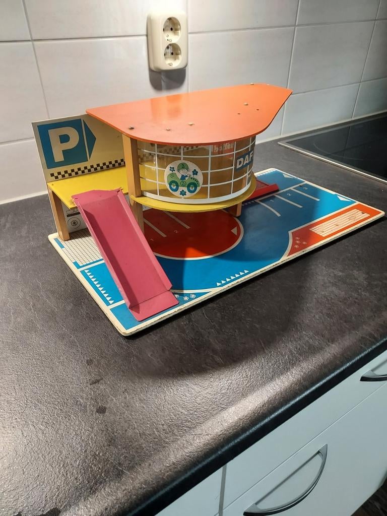 Auto garage speelgoed, Ophalen of Verzenden, Gebruikt