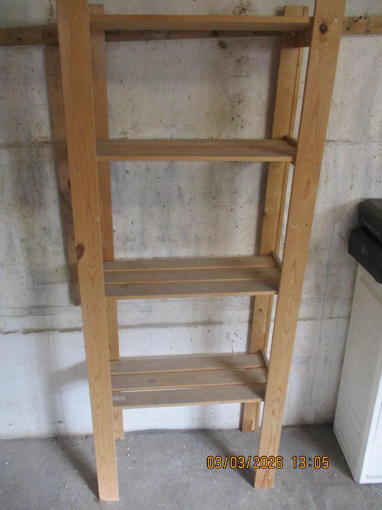 rekken hout, Ophalen, Gebruikt