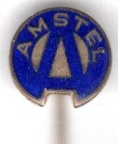 AMSTEL R.S. Stokvis email fietsen speldje ( G_220a ), Verzenden, Zo goed als nieuw, Transport, Speldje of Pin