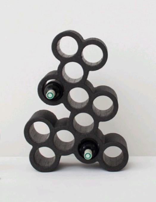 Robert Bronwasser Wijnrek, Ophalen of Verzenden, Zo goed als nieuw, Metaal, 5 tot 15 flessen