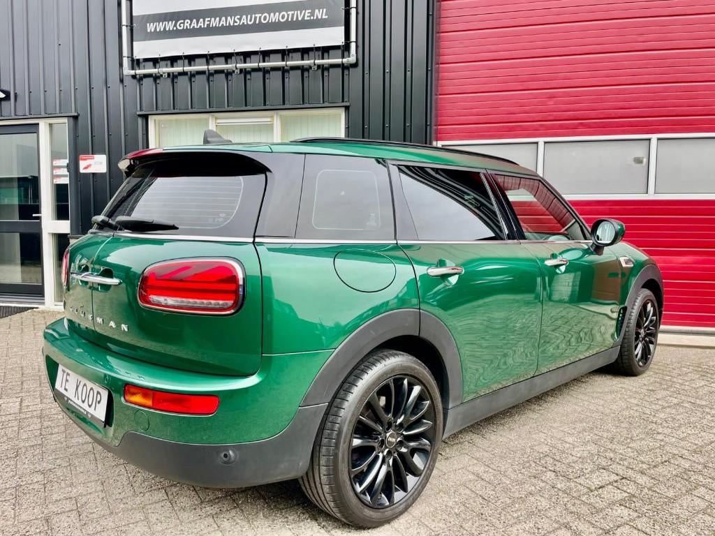 Mini Clubman AUTOMAAT 2020 facelift Apple Carplay leder etc., Auto's, USB, 1500 cc, 3 cilinders, Groen