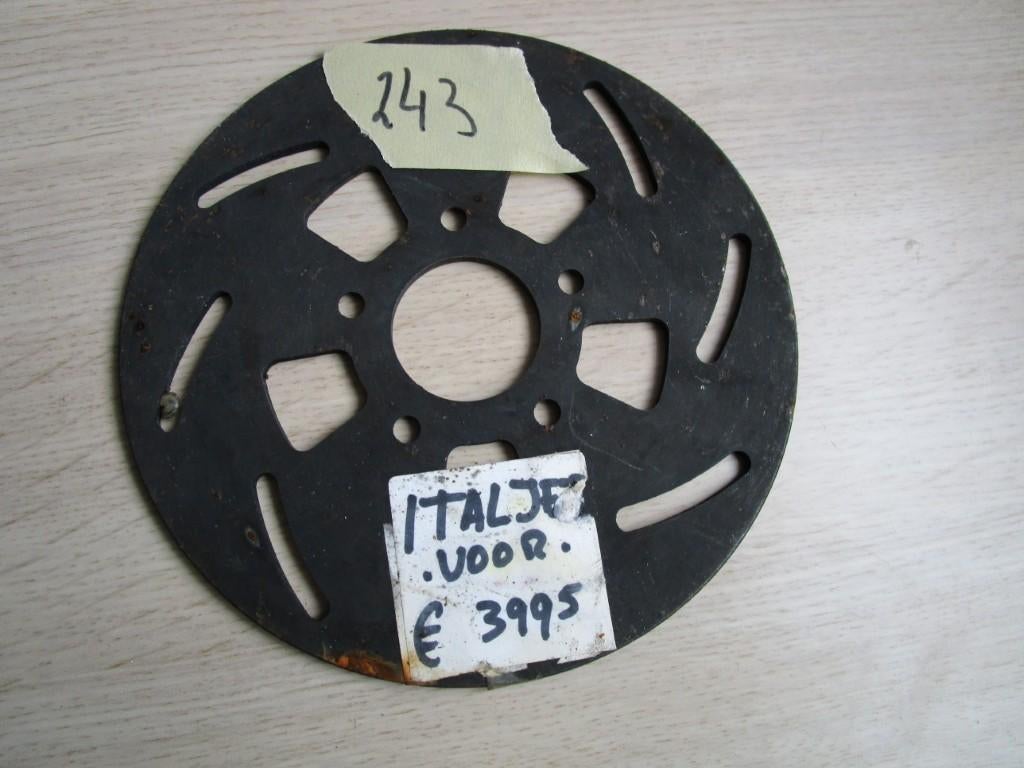Nr.243: Remschijf voor Italjet 175 mm, Ophalen of Verzenden, Nieuw, Overige typen, Overige merken