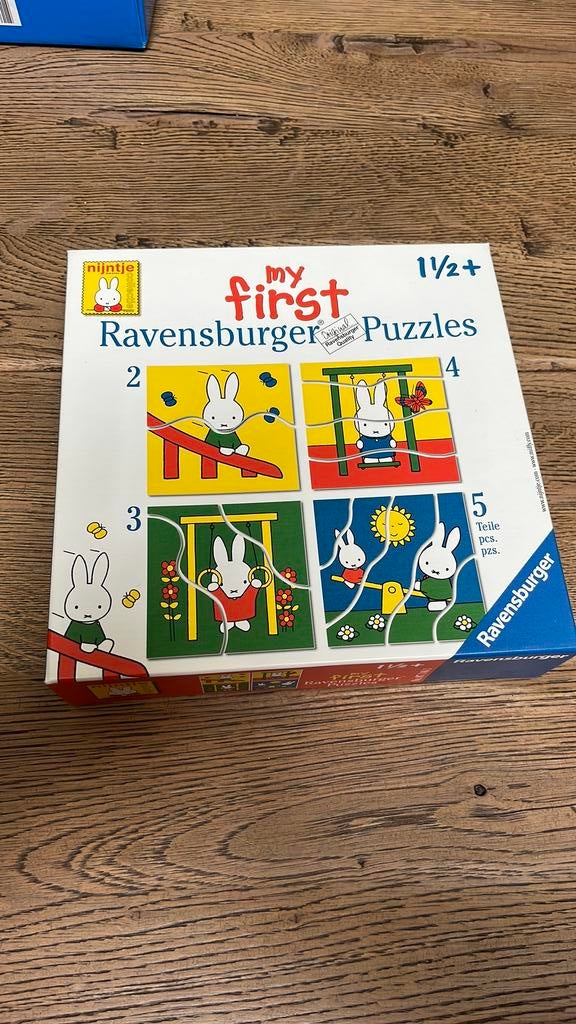 Ravensburger Nijntje puzzels – My First Puzzles (1,5+), Ophalen, ., Zo goed als nieuw, .