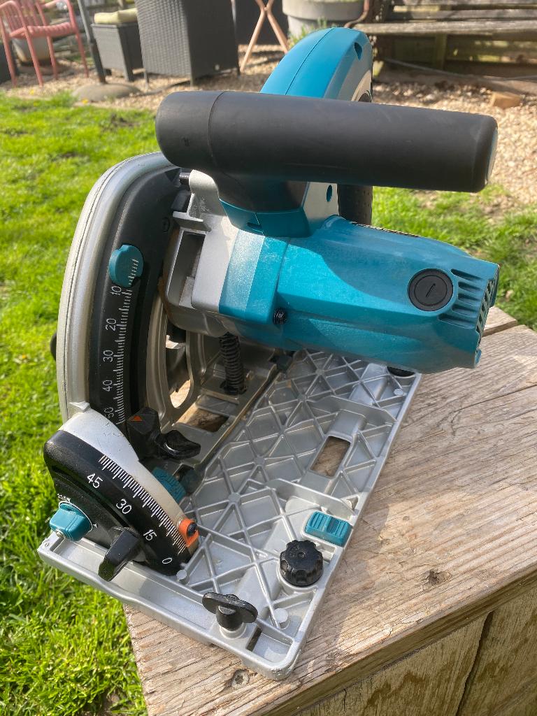 Makita SP6000 invalzaag (weinig gebruikt), Ophalen, Invalzaag, Zo goed als nieuw, Makita