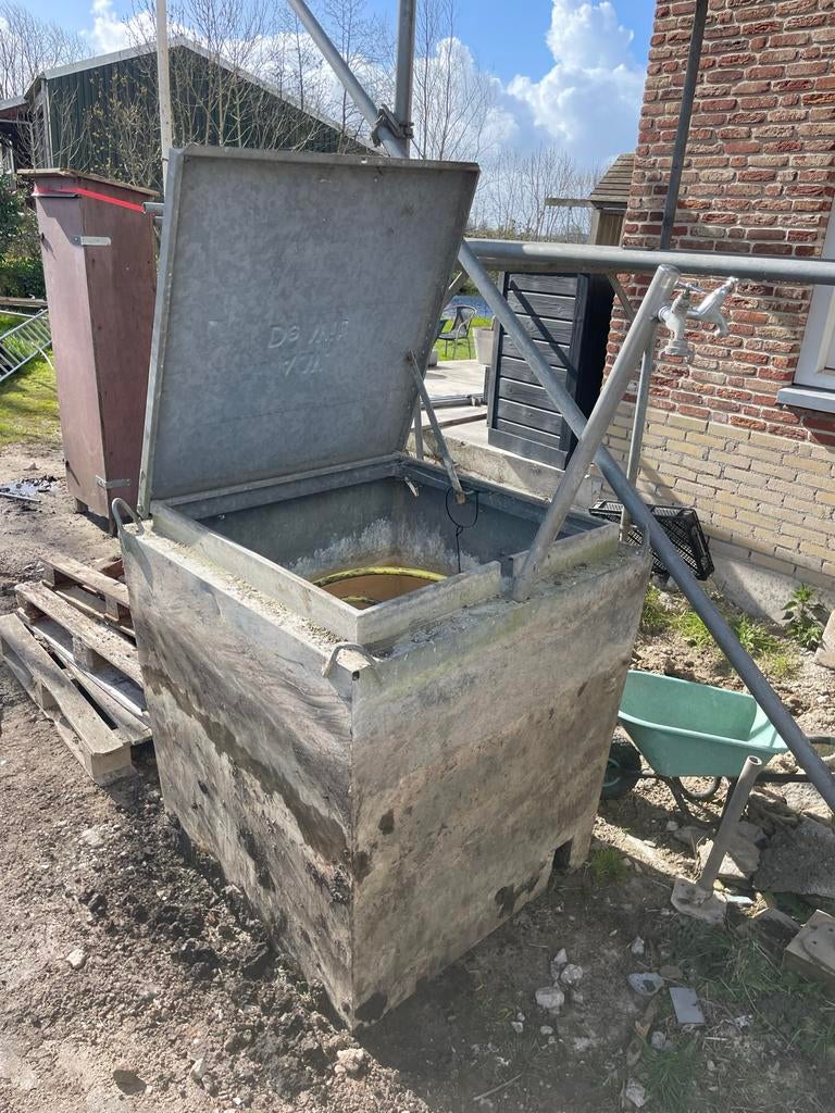 Bouwwaterput, Ophalen, Overige materialen, Gebruikt, Overige typen