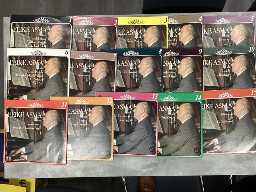 Feike Asma LP's - Orgelmuziek collectie, Ophalen of Verzenden, Gebruikt, 12 inch