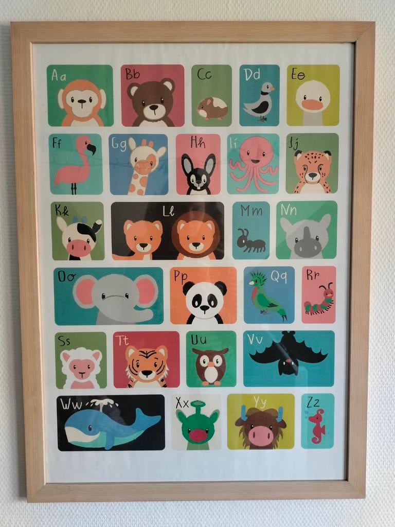 Prachtige poster voor kinderkamer, Ophalen, Zo goed als nieuw, Minder dan 50 cm