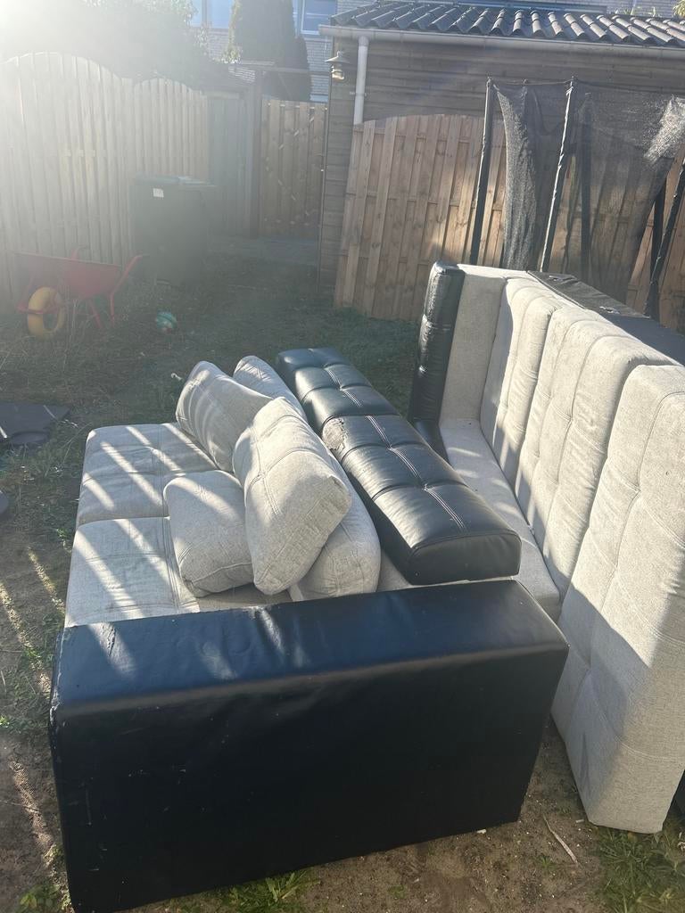 Gratis bank met opruimvak voor keet of mancave, Ophalen, Gebruikt, Driepersoons, 75 tot 100 cm