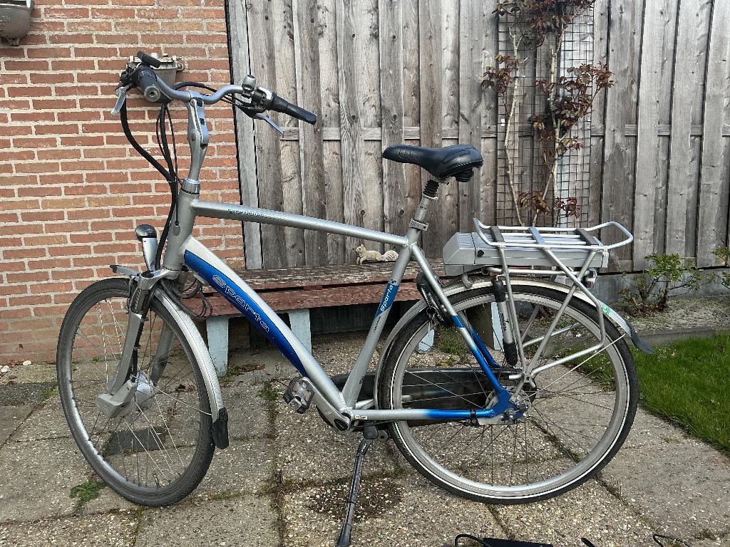 Elektrische Sparta Emotion fiets, Fietsen en Brommers, Ophalen, Minder dan 30 km per accu, Sparta, Gebruikt