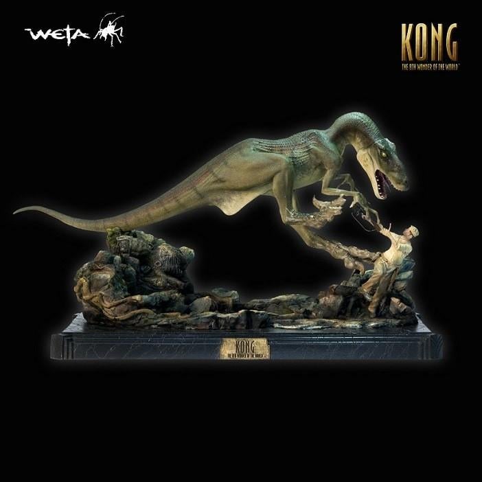Weta Kong Venatosaurus Attack Statue Figure, Ophalen of Verzenden