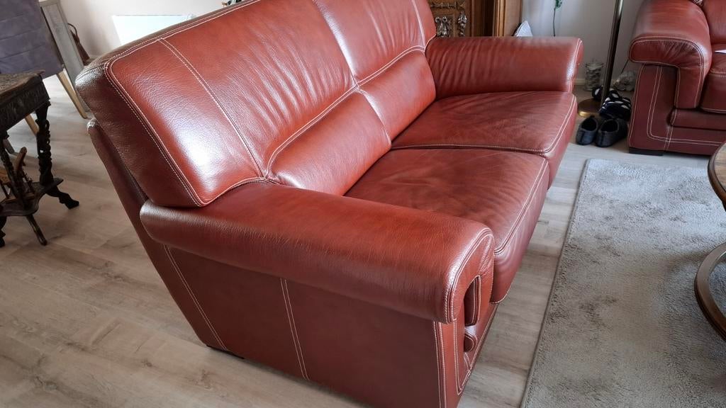 Tweezitsbank, Ophalen, Gebruikt, 150 tot 200 cm, Tweepersoons