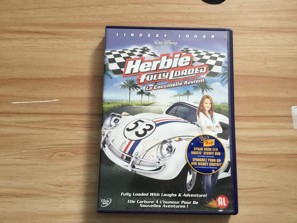 Dvd herbie, Ophalen of Verzenden, Zo goed als nieuw