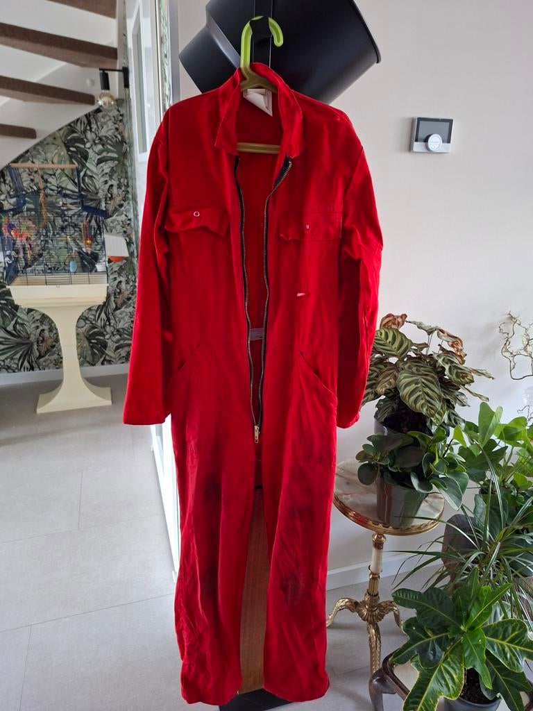 Rode ketelpak maat 164, valt groot, in goede staat, Ophalen of Verzenden, Gedragen, Havep