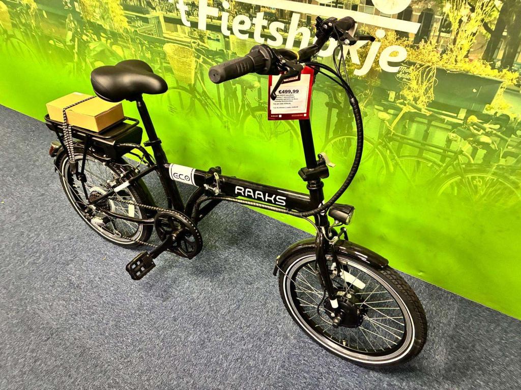 Fietshokje Raaks: Raaks Eco Elektrische Vouwfiets Nieuw!, Niet ingevuld, Nieuw, Ophalen of Verzenden, Minder dan 47 cm