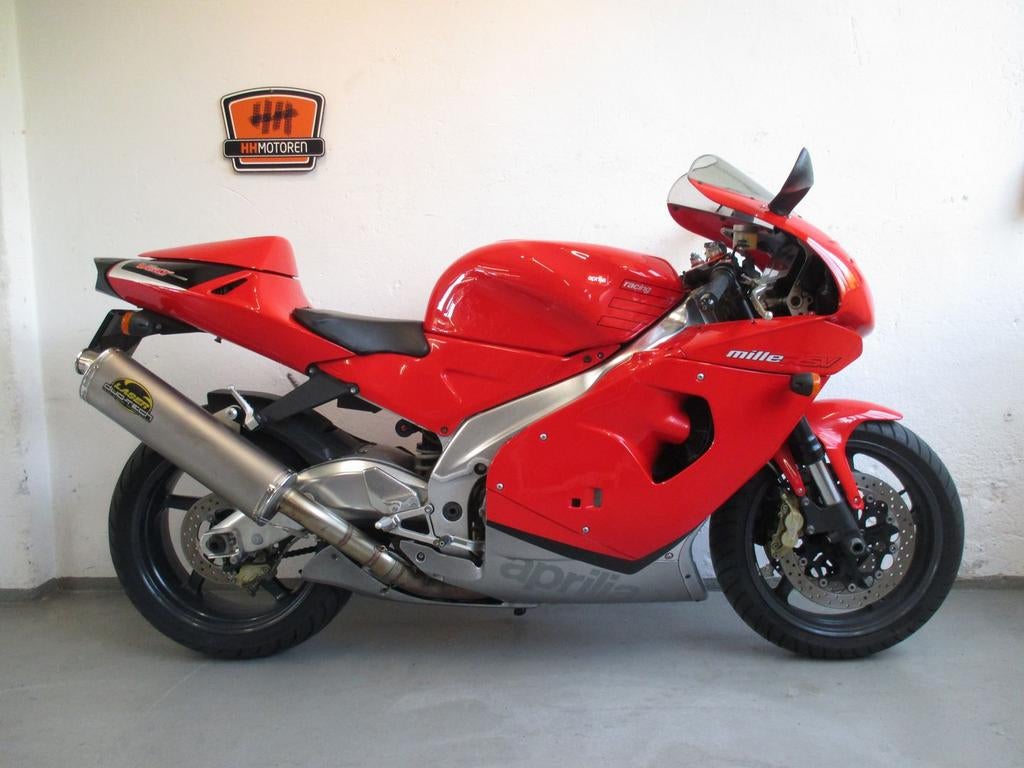APRILIA RSV MILLE (bj 2001), 2 cilinders, Motorrijbewijs A, Bedrijf, Onbekend