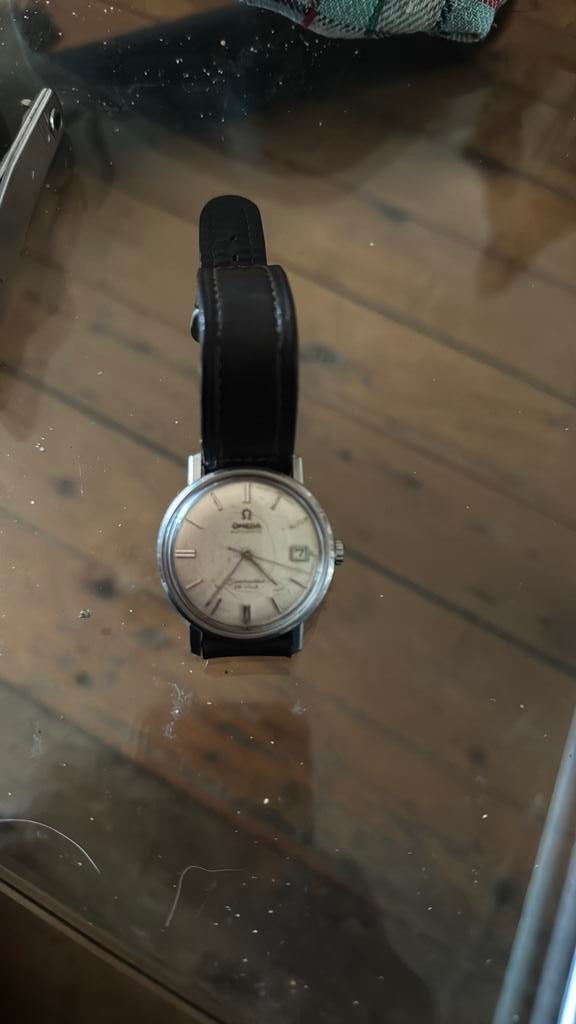 Goedlopende vintage omega seamaster de ville, Ophalen of Verzenden, Staal, Omega, 1960 of later