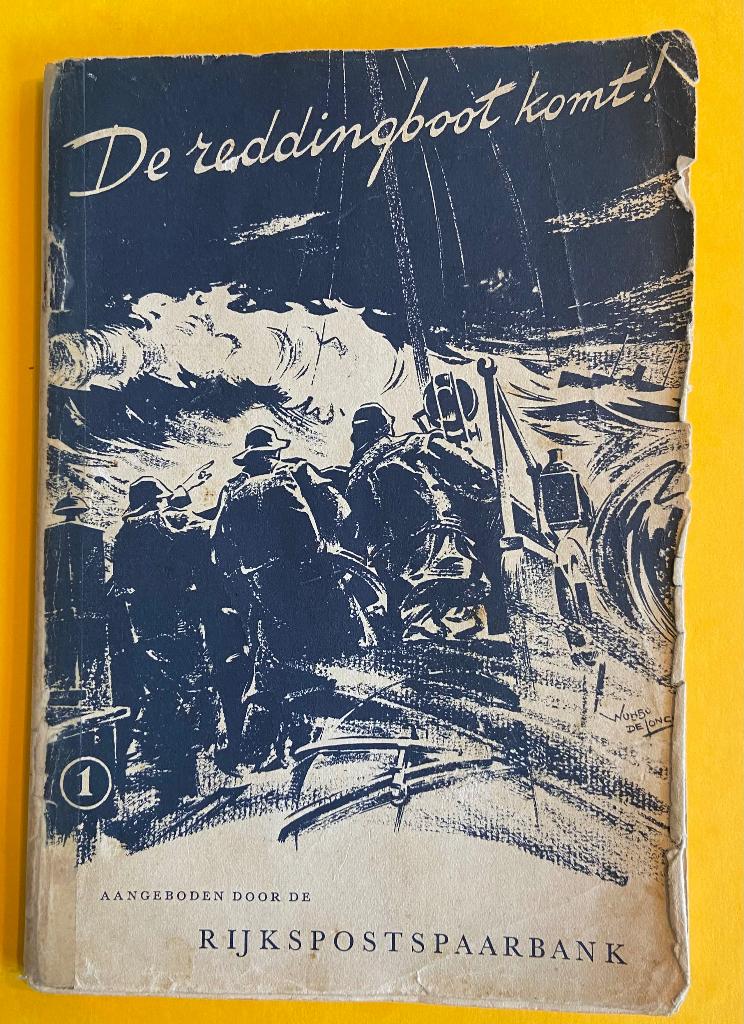 De Reddingsboot komt! (KNZHRM), Verzamelen, Scheepvaart, Gebruikt, Boek of Tijdschrift, Motorboot of Zeilboot, Verzenden