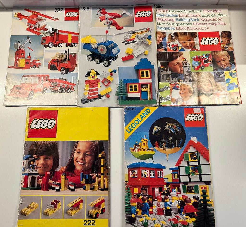 Vintage LEGO Ideen boeken / instructies, Ophalen of Verzenden, Gebruikt, Complete set, Lego