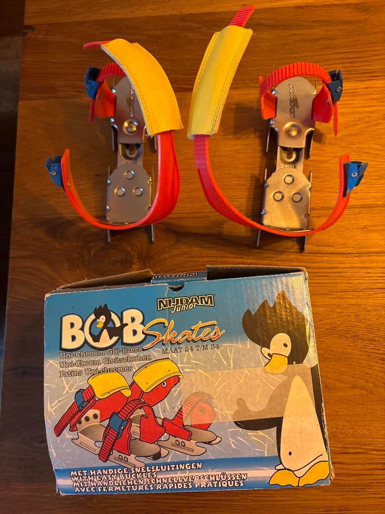 Nijdam Junior Bob Skates - Maat 24-34 - Nieuwstaat!, Ophalen of Verzenden, Zo goed als nieuw, Overige typen, Nijdam