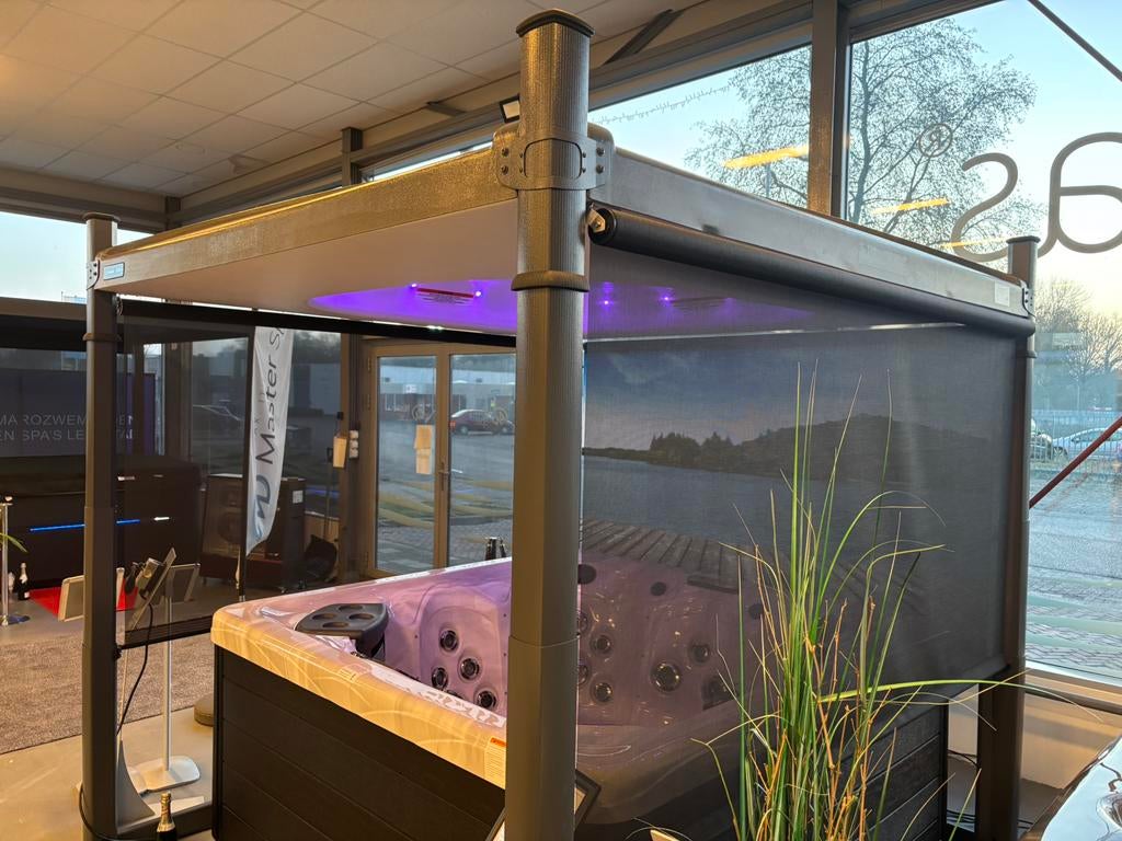 Covana Oasis jacuzzi overkapping elektrisch direct leverbaar, Ophalen, Nieuw, Overige typen