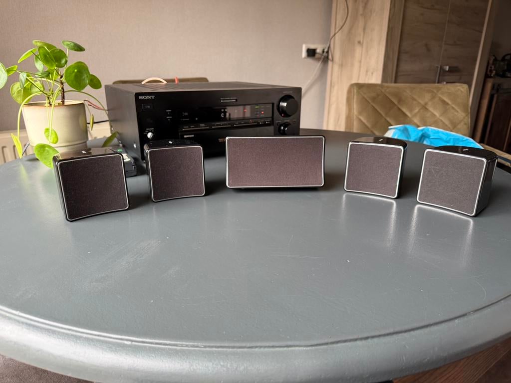 Jamo speakerset, Gebruikt, Ophalen of Verzenden, Minder dan 60 watt, Front, Rear of Stereo speakers