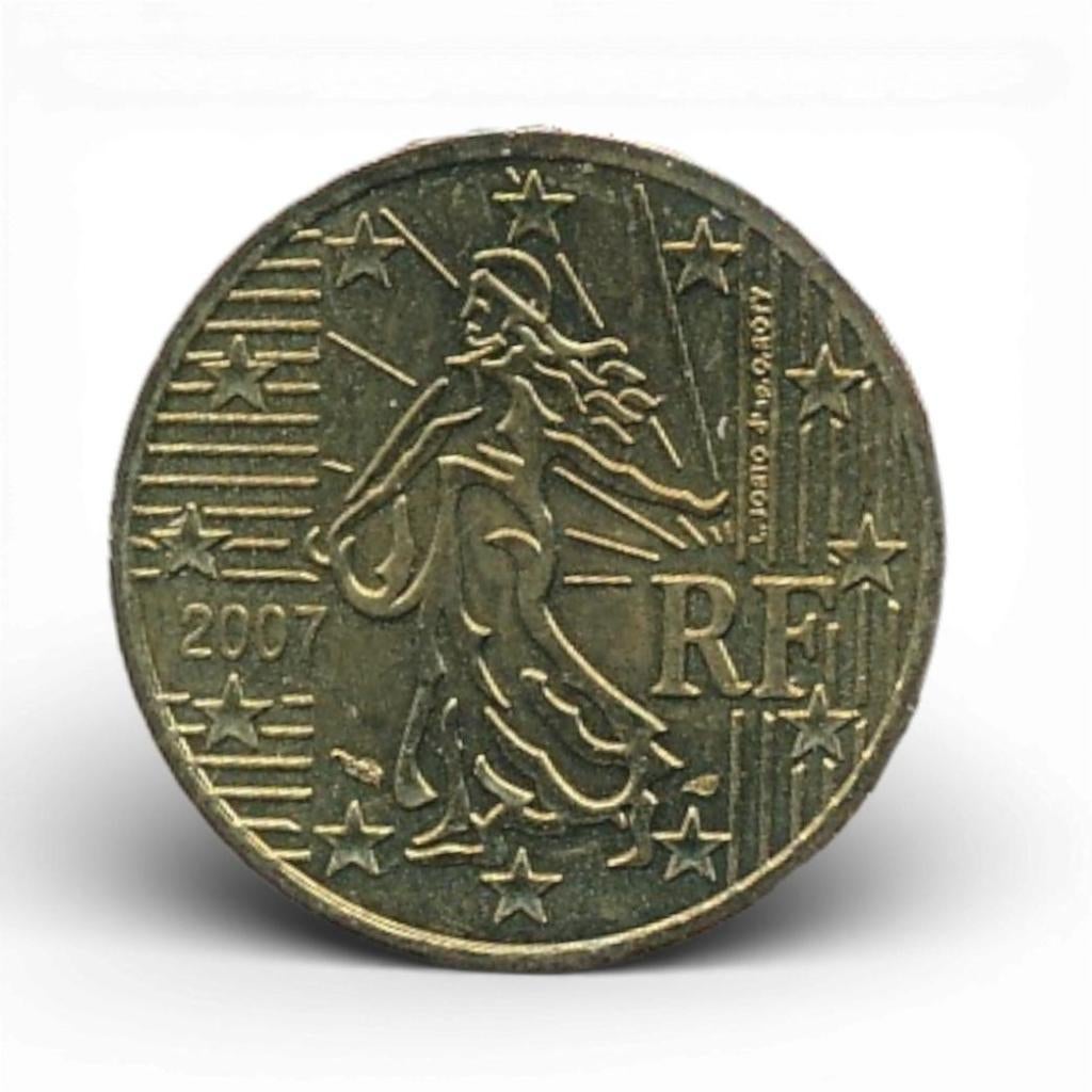 Frankrijk 50 eurocent 2007, Postzegels en Munten, Munten | Europa | Euromunten, Ophalen of Verzenden, Frankrijk, 50 cent, Losse munt