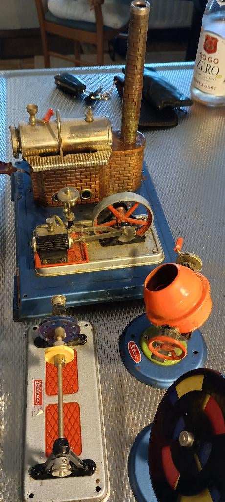 Stoommachine - Wilesco, Antiek en Kunst, Antiek | Speelgoed, Ophalen of Verzenden