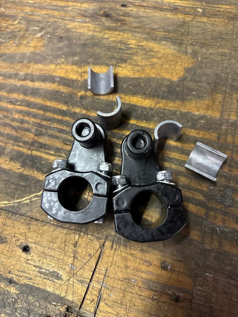 Stuur adapters Derbi Aprilia Fatbar 28mm, Gebruikt, Derbi, Overige typen, Derbi