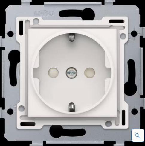 Niko randaarde stopcontact, Ophalen, Nieuw, Stopcontact