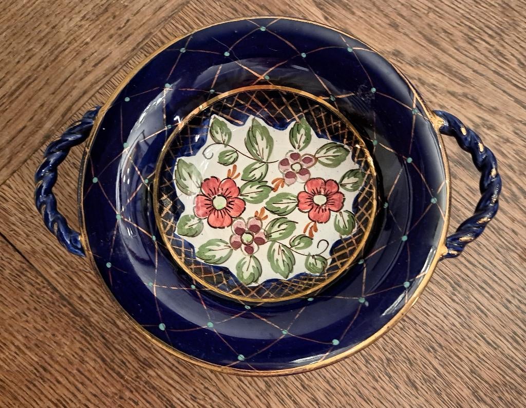 Flora Gouda Holland schaaltje, vintage, Antiek en Kunst, Ophalen of Verzenden