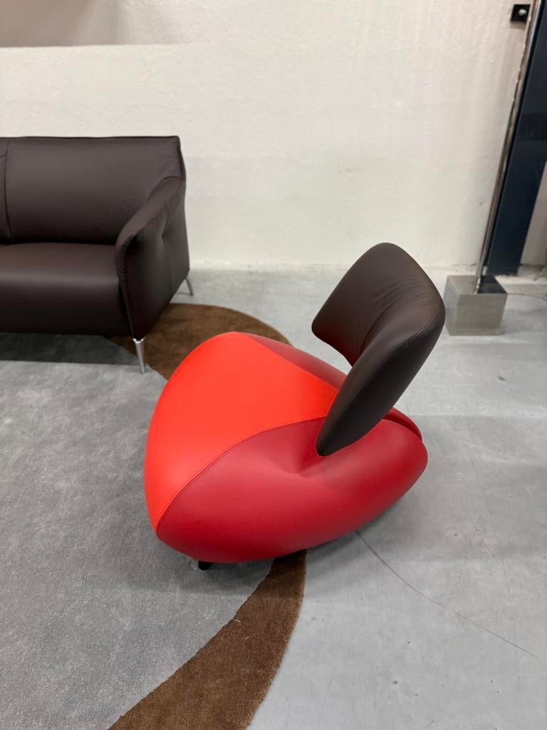 Nieuw Leolux Pallone Fauteuil Big Mama Design Stoel leer, Leolux, Nieuw, Ophalen of Verzenden, Leer