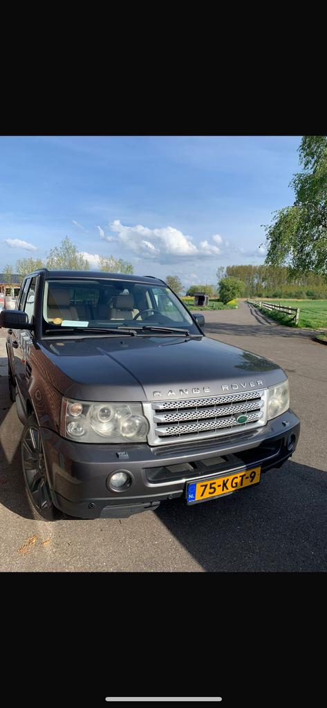 Land Rover Range Rover (sport) 2.7 TD V6 AUT 2006 Grijs, Auto's, Land Rover, Automaat, 2430 kg, 190 pk, 10 km/l