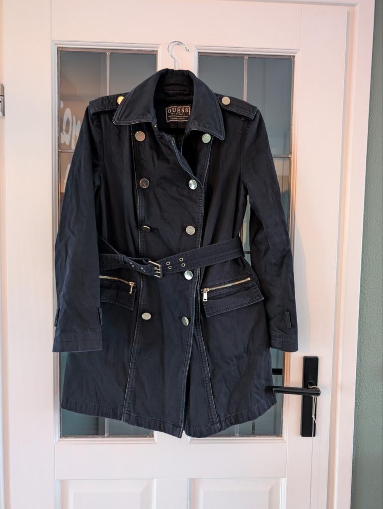 Mooie Guess jas, Kleding | Dames, Jassen | Winter, Guess, Zwart, Maat 42/44 (L), Ophalen of Verzenden